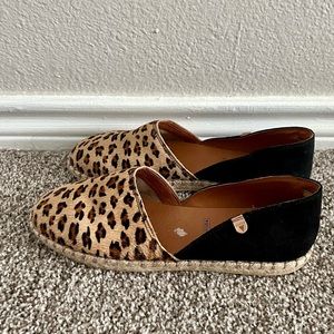 Verbenas Leopard Espadrilles Size 9